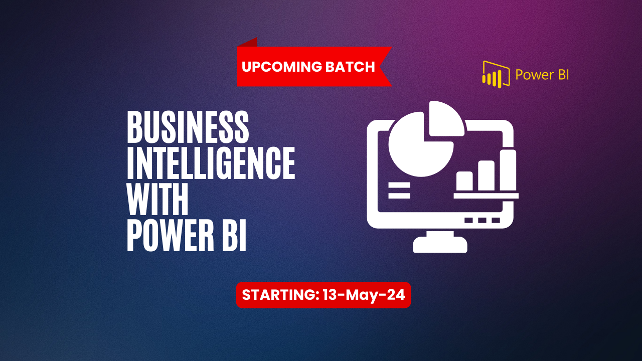 Business Intelligence with power Bi Online Live Course