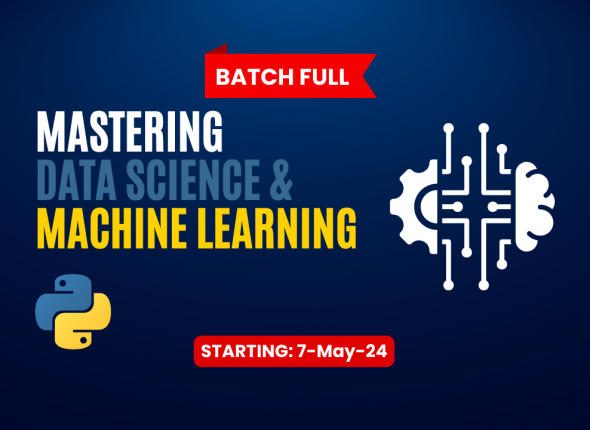 Mastering Data Science & Machine Learning Online Live Course